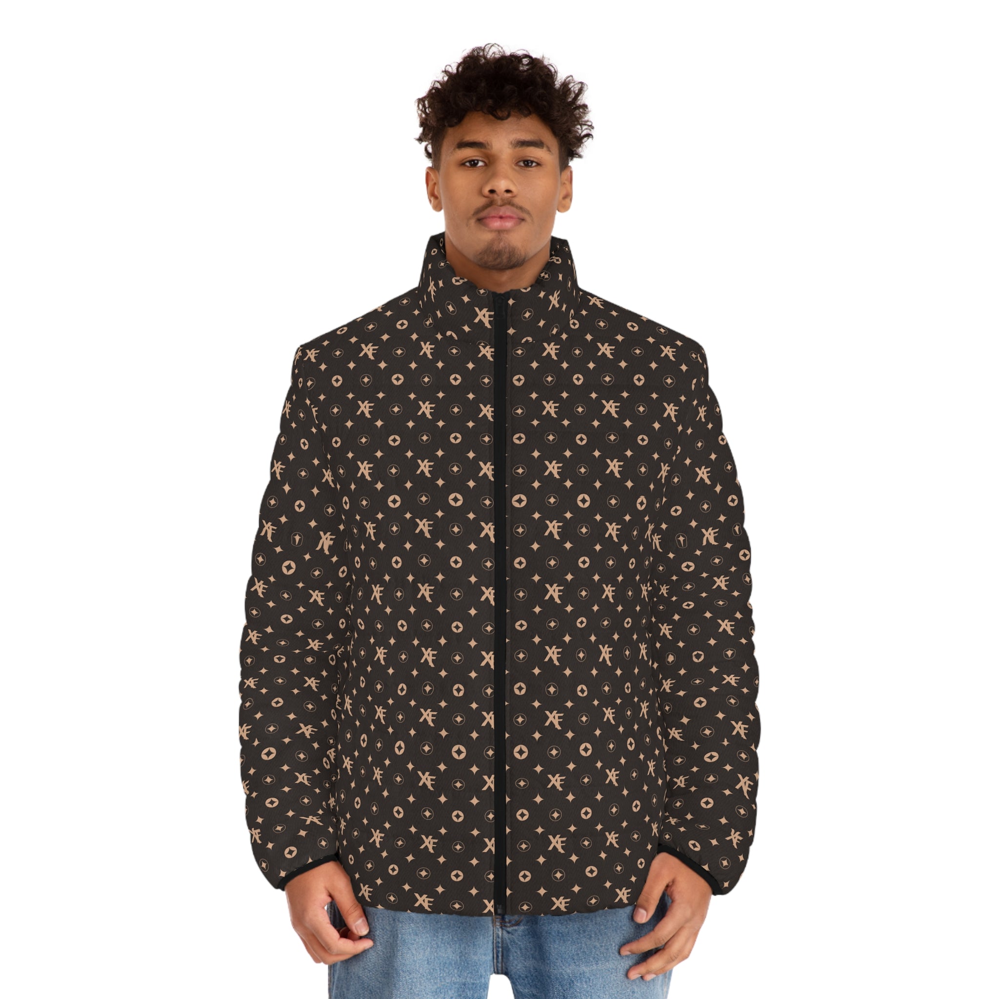 Xsklusive Brown Quilted Jacket