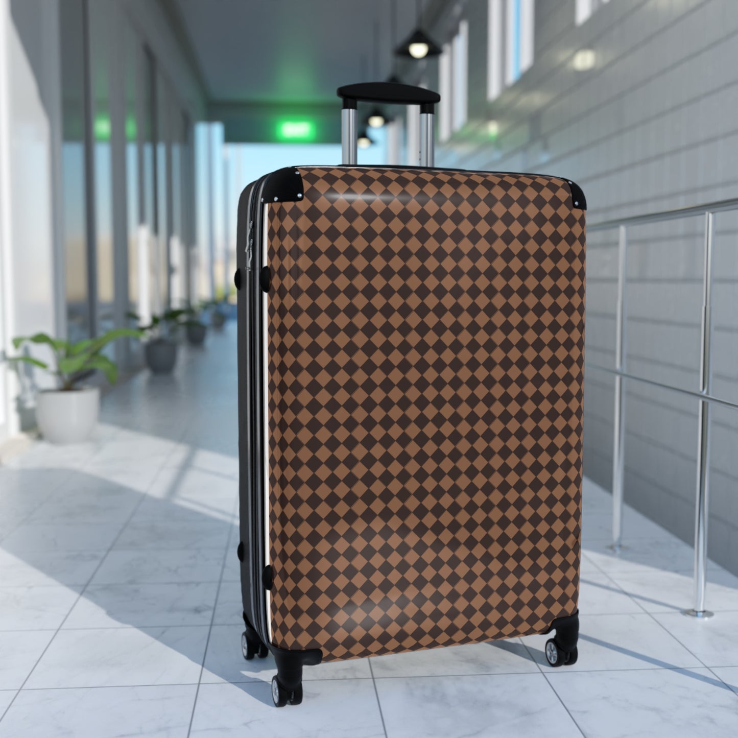 Ave 7 Brown Suitcase