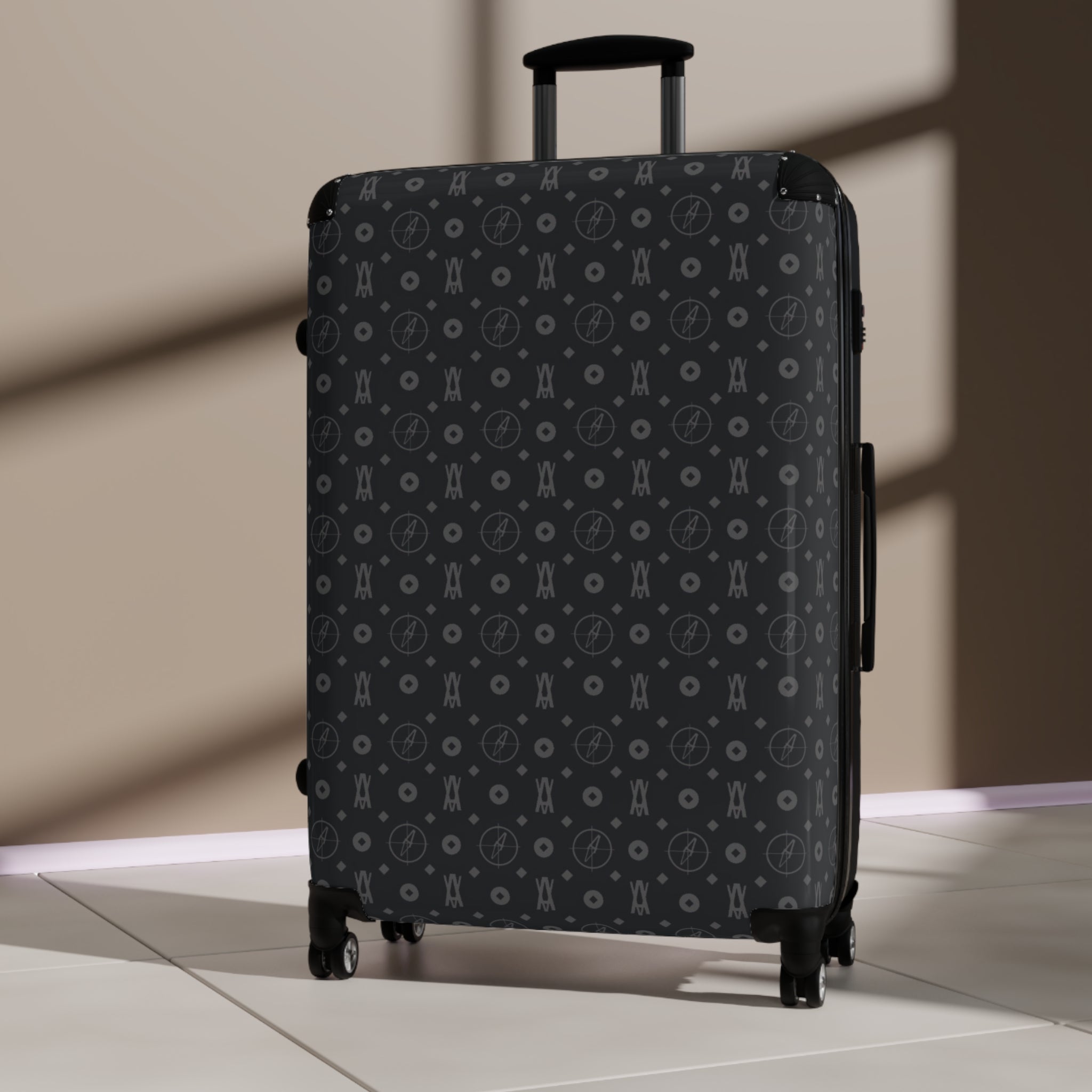 Ave One Black Travel Suitcase