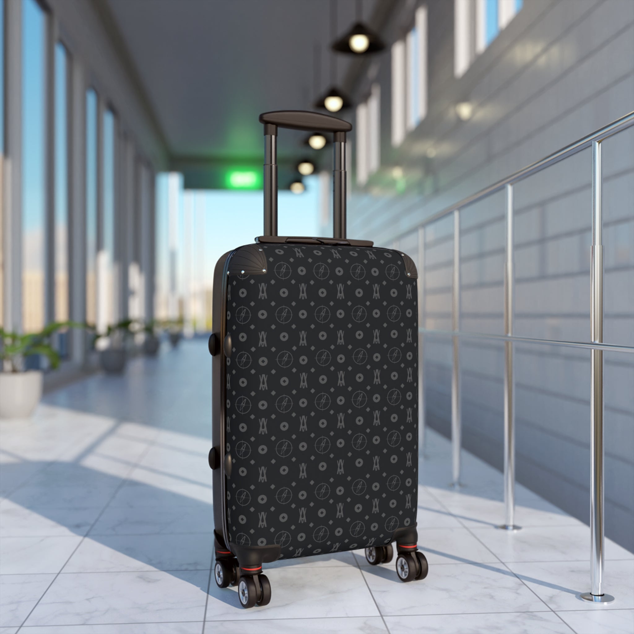 Ave One Black Travel Suitcase