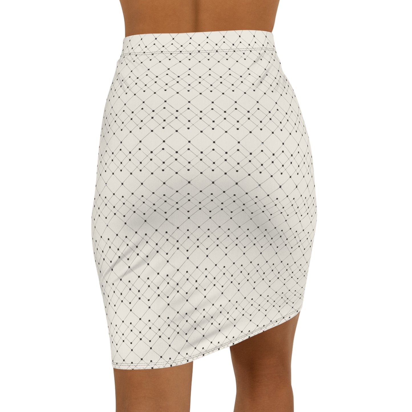 Compass Collection's Women's Mid-Waist Pencil Skirt