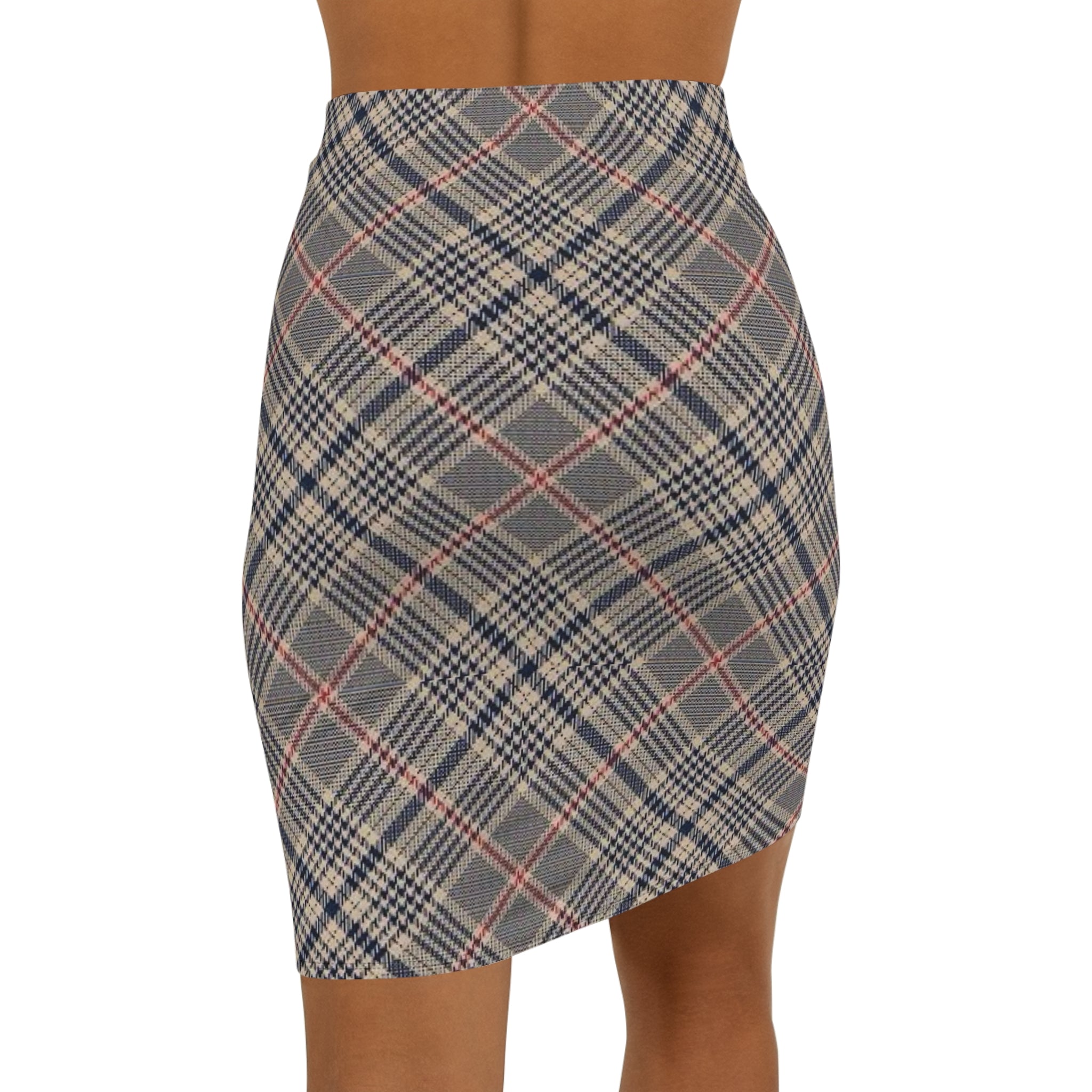 Compass Collection's Women's Mid-Waist Pencil Skirt