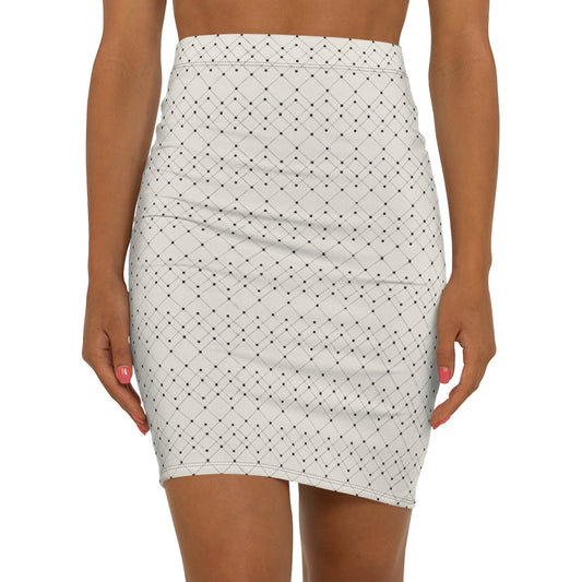 Compass Collection's Women's Mid-Waist Pencil Skirt