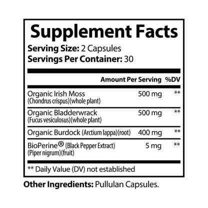 Sea Moss  (60 Capsules)