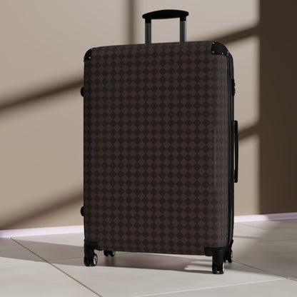 Ave 4 Brown Travel Suitcase