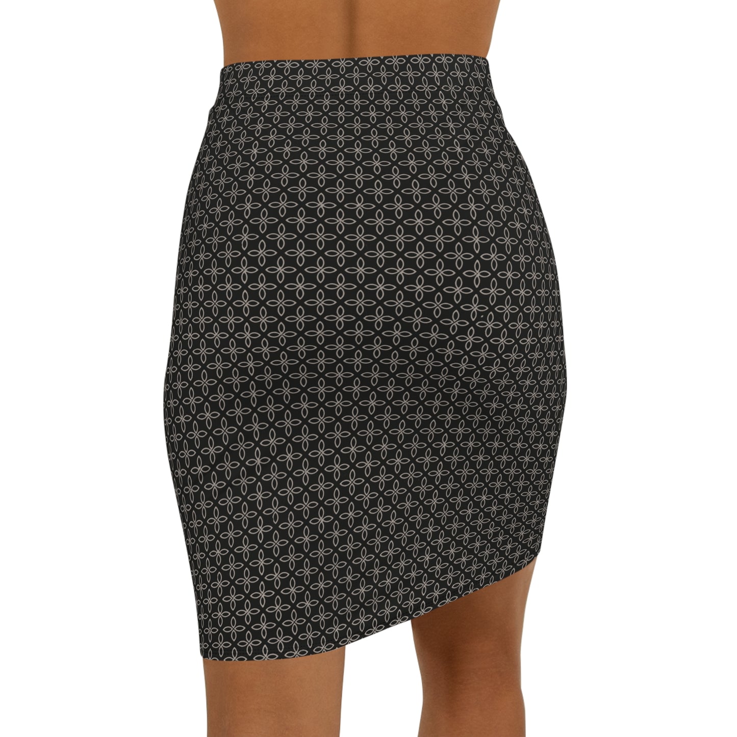 Compass Collection's Women's Mid-Waist Pencil Skirt