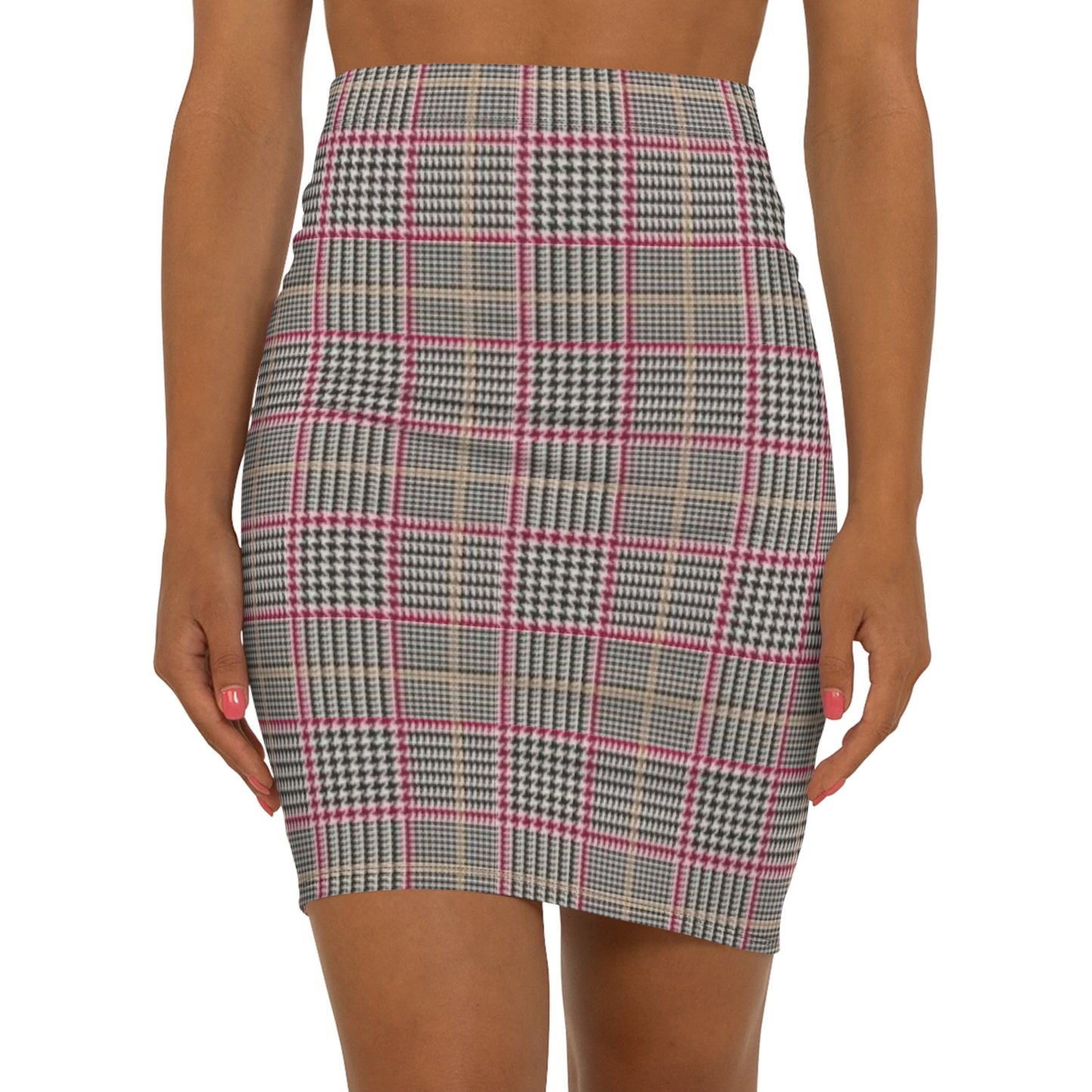 Compass Collection's Women's Mid-Waist Pencil Skirt