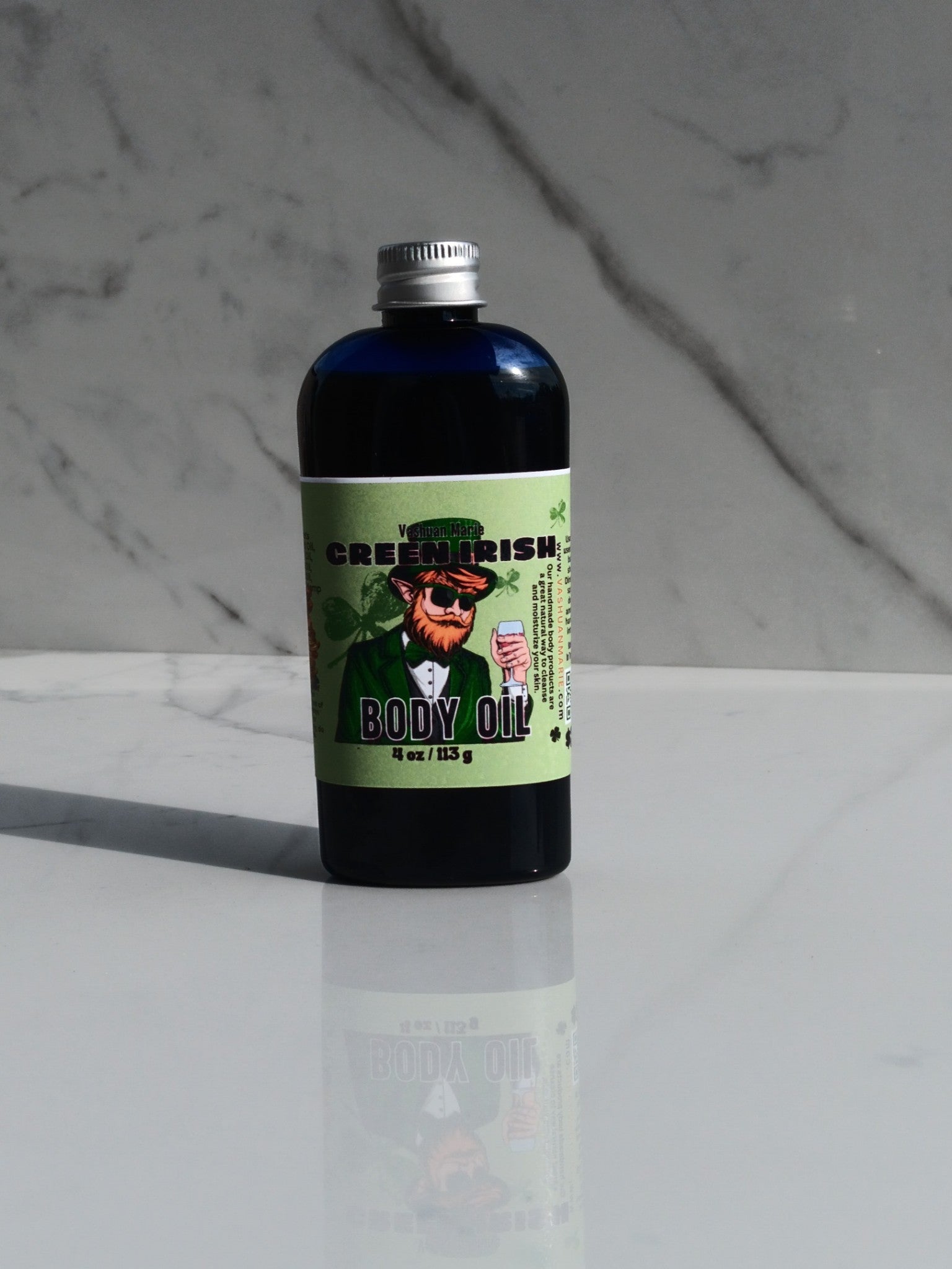 Green Irish Body Oil