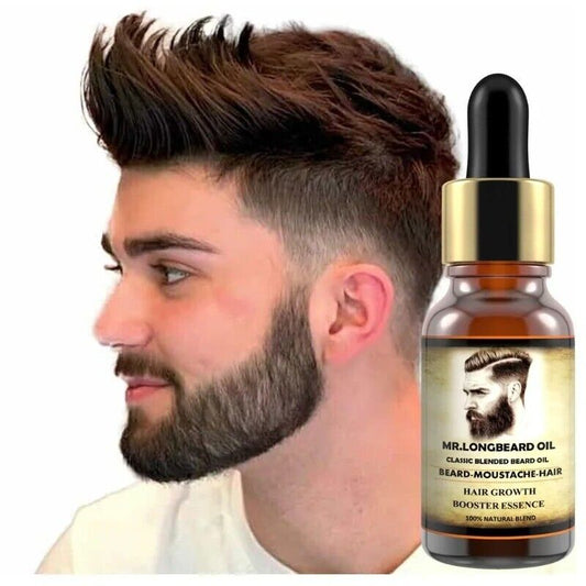 50Ml Men'S Growth Essential Oil for Hair and Beard Growth Hair Care Professional