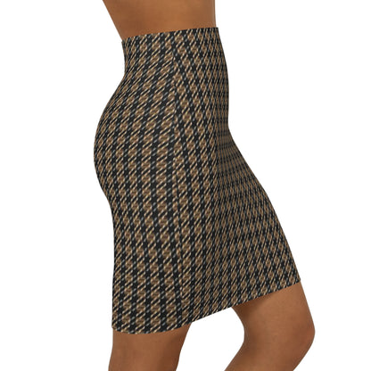 Compass Collection's Women's Mid-Waist Pencil Skirt