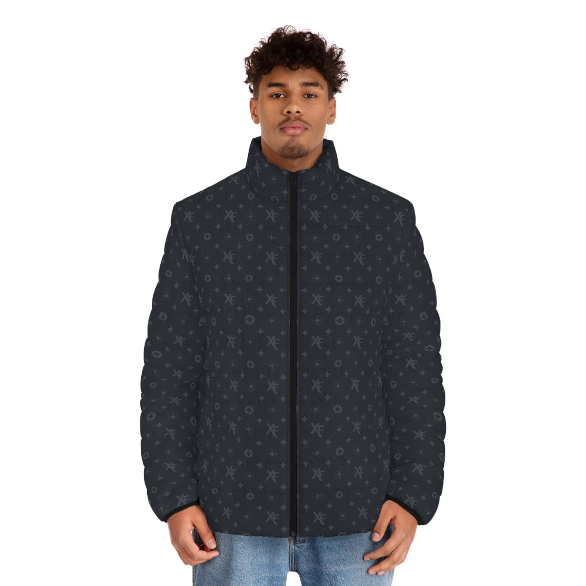 Xsklusive Grey Quilted Jacket