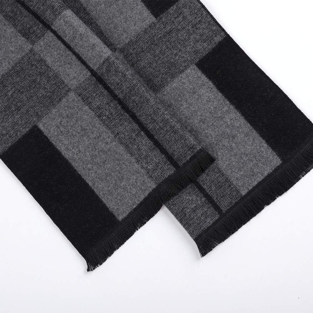 Cashmere Feel Scarf for Winter, Luxurious Unique Design Selection Scarf for Men & Women