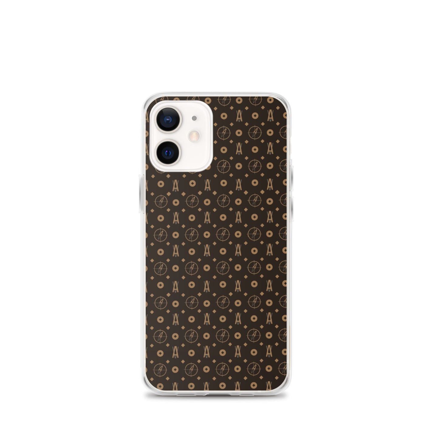 Ave Brown Clear Case for iPhone®