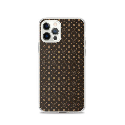 Ave Brown Clear Case for iPhone®