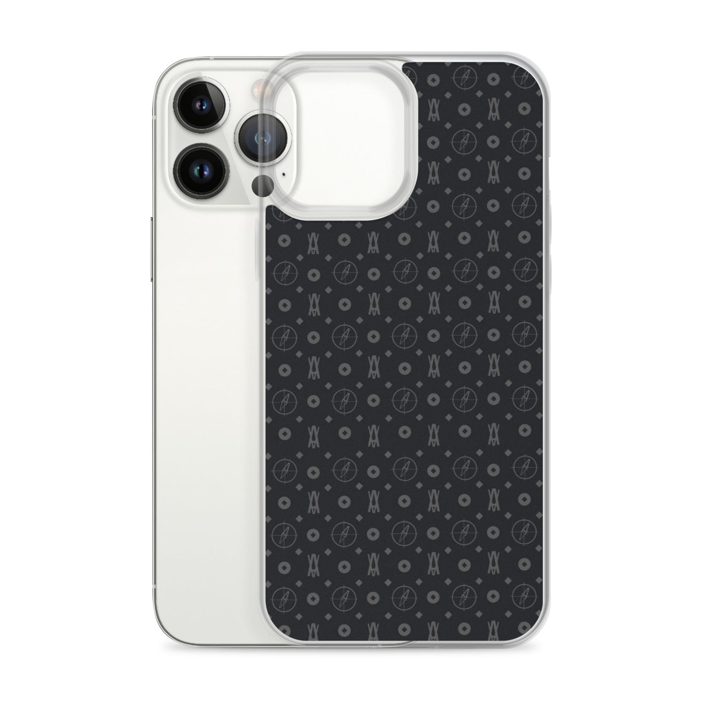 Ave Black Clear Case for iPhone®