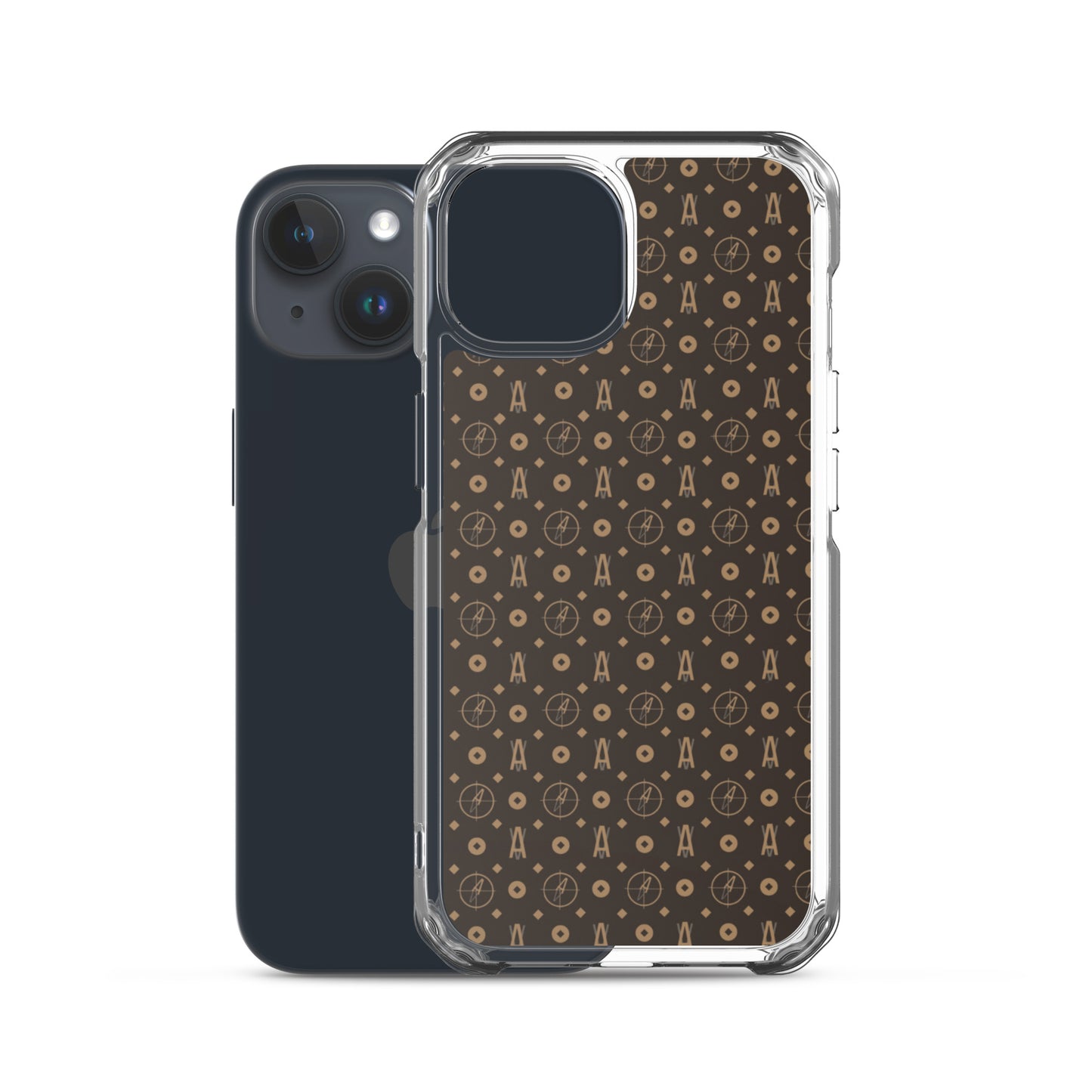 Ave Brown Clear Case for iPhone®