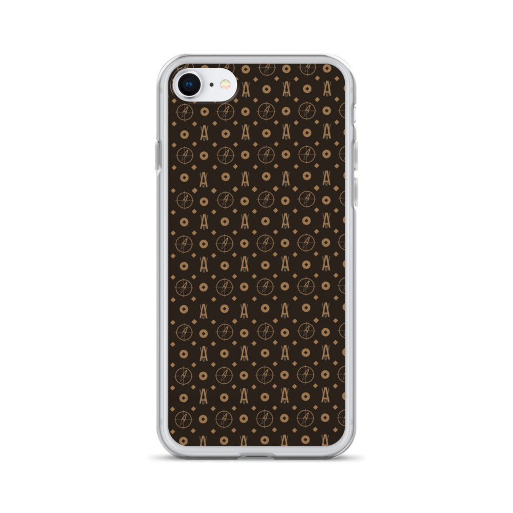 Ave Brown Clear Case for iPhone®