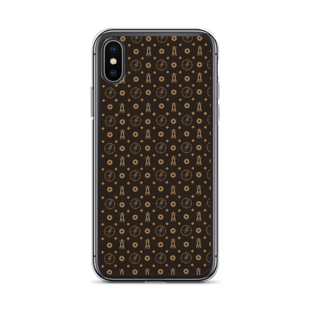 Ave Brown Clear Case for iPhone®