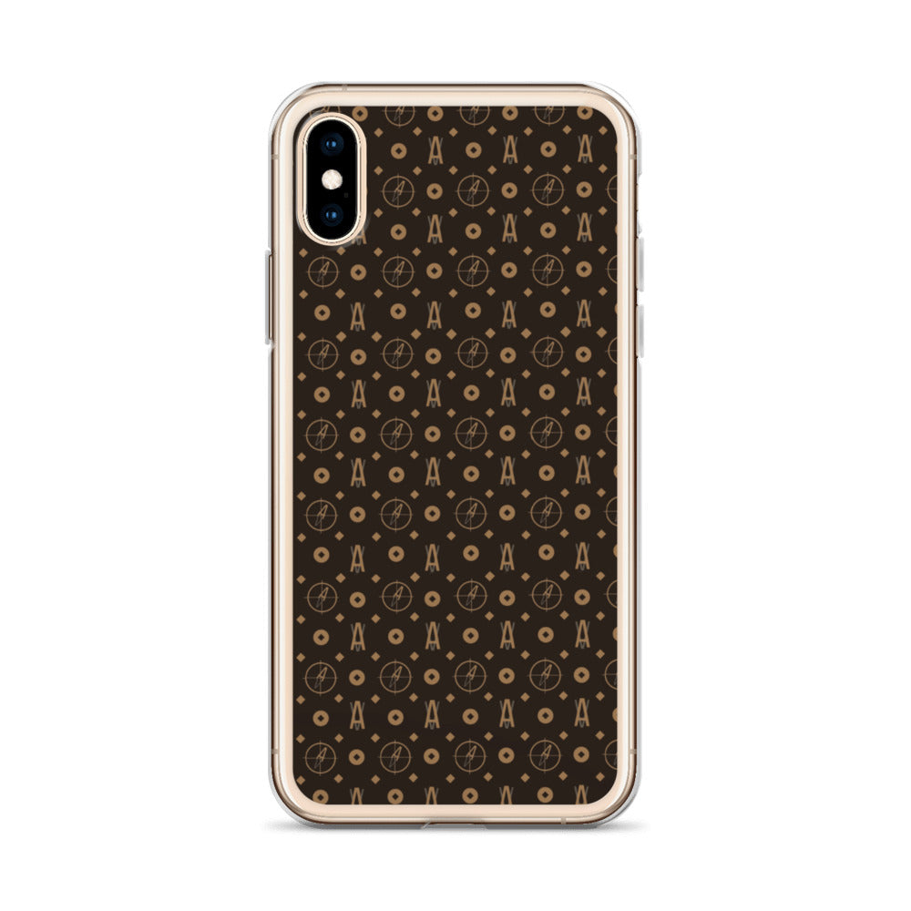 Ave Brown Clear Case for iPhone®