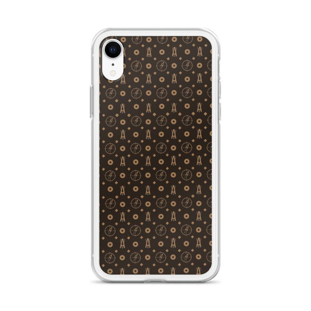 Ave Brown Clear Case for iPhone®