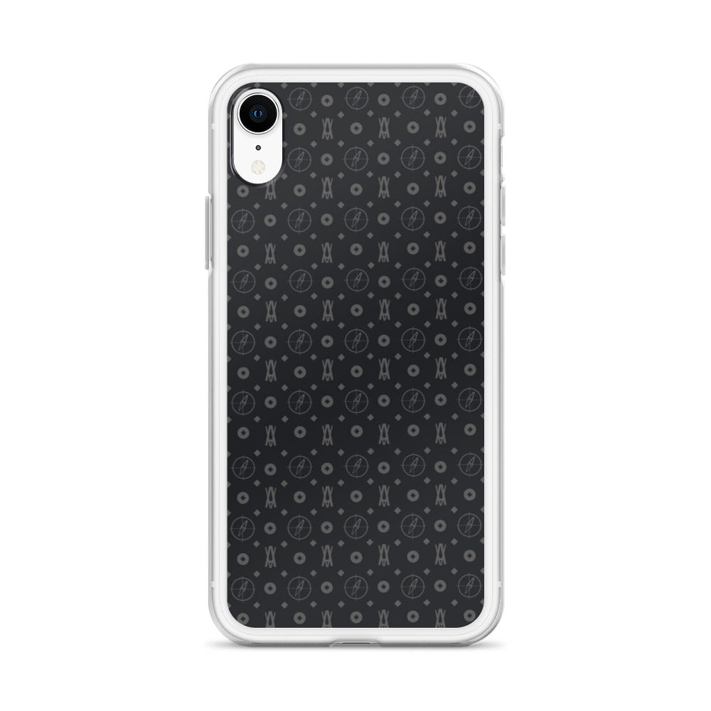 Ave Black Clear Case for iPhone®