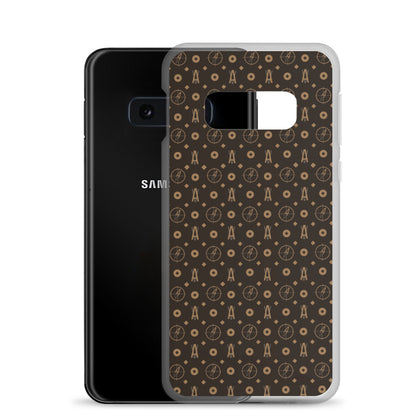 Ave Brown Clear Case for Samsung®