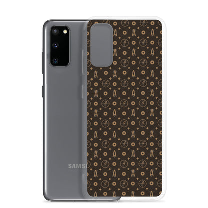 Ave Brown Clear Case for Samsung®