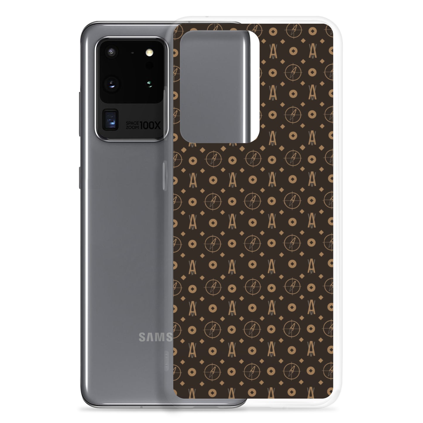 Ave Brown Clear Case for Samsung®