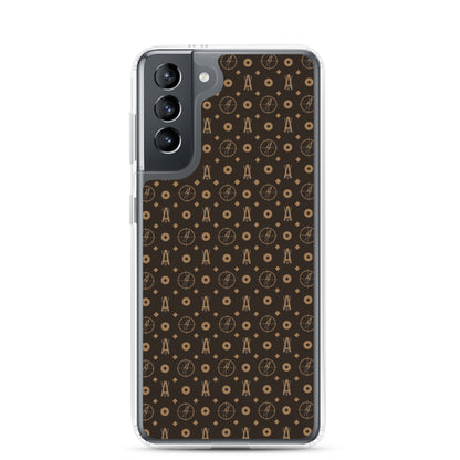 Ave Brown Clear Case for Samsung®