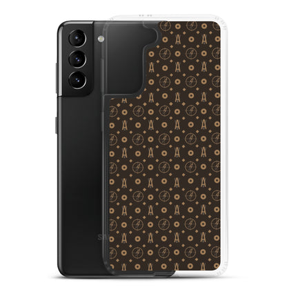 Ave Brown Clear Case for Samsung®