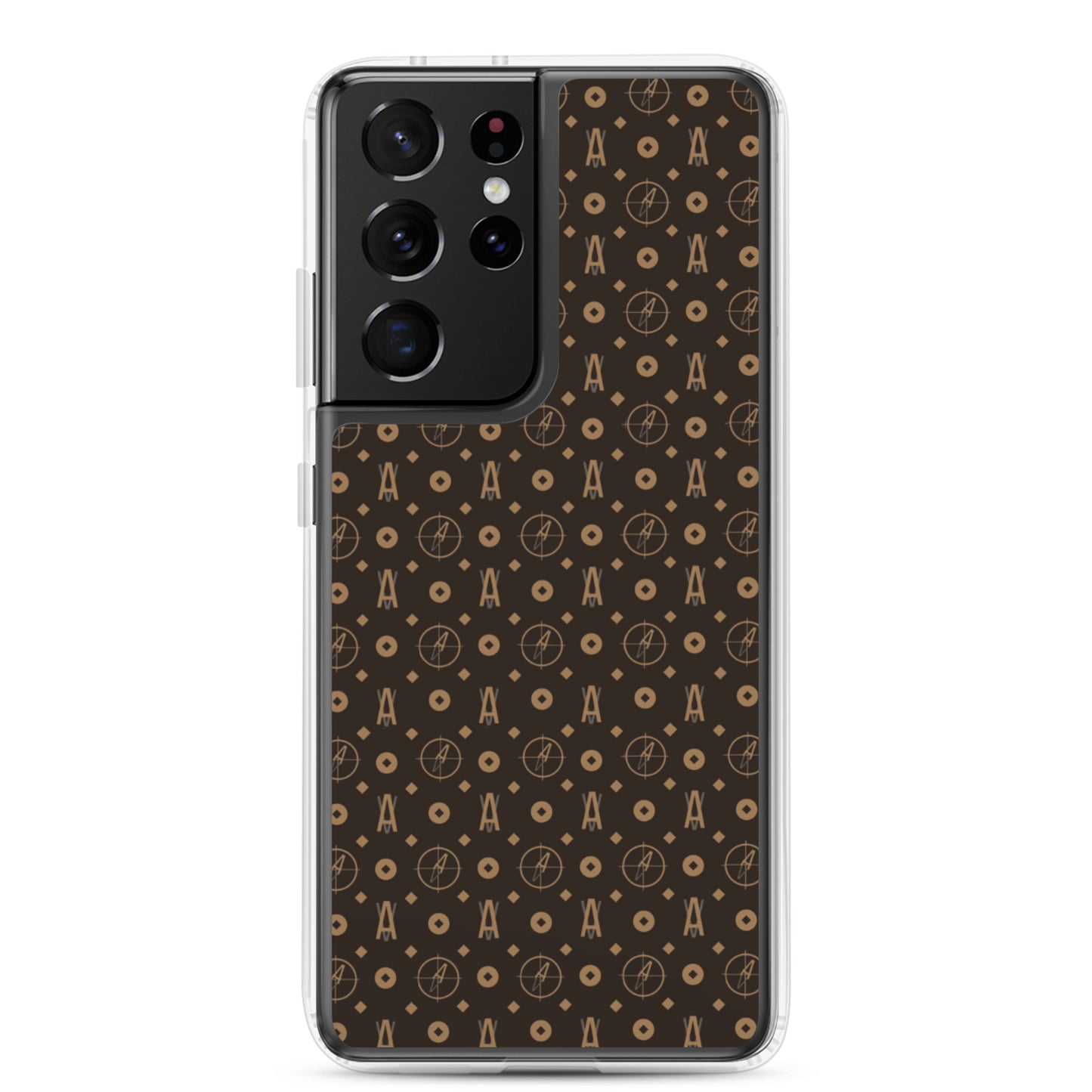 Ave Brown Clear Case for Samsung®