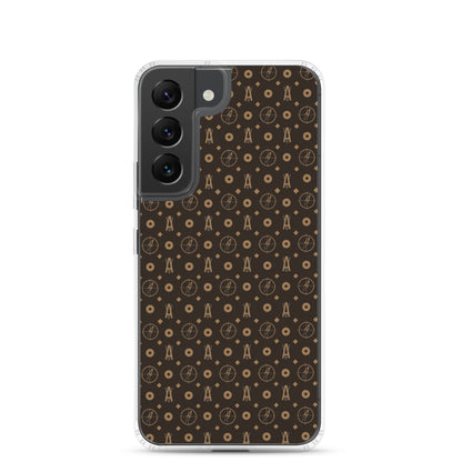 Ave Brown Clear Case for Samsung®