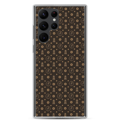 Ave Brown Clear Case for Samsung®