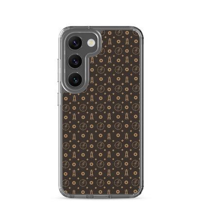 Ave Brown Clear Case for Samsung®