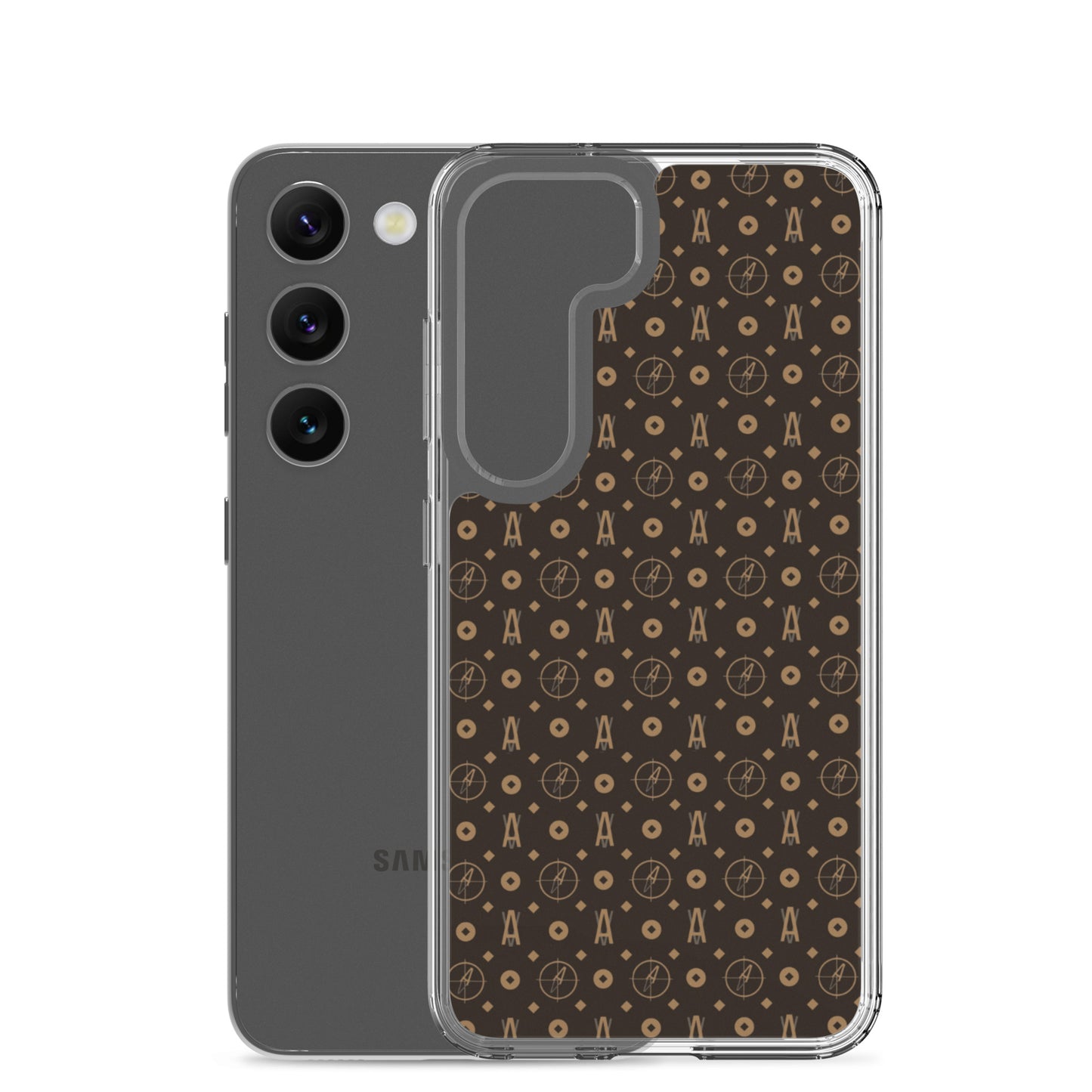 Ave Brown Clear Case for Samsung®