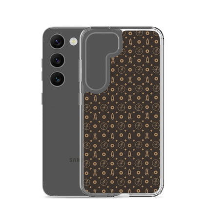 Ave Brown Clear Case for Samsung®