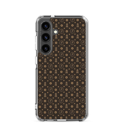 Ave Brown Clear Case for Samsung®