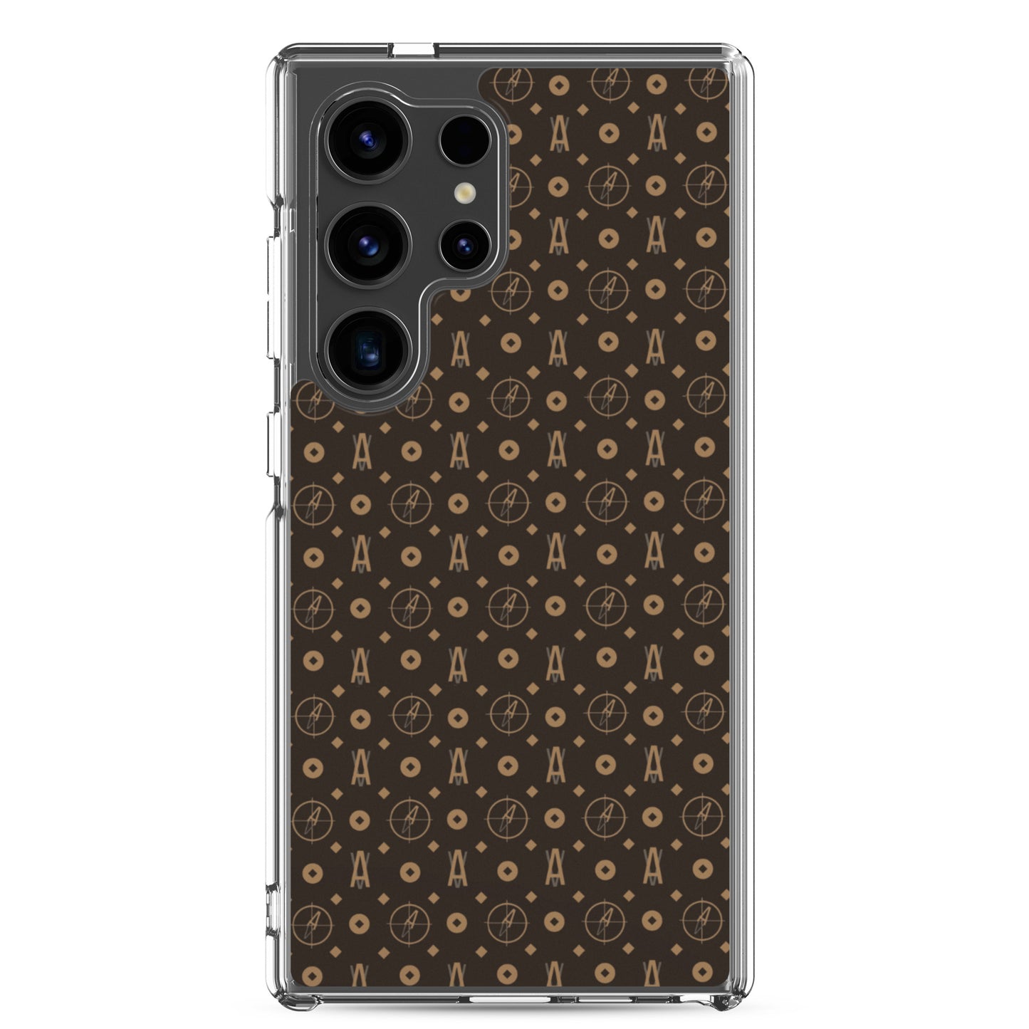 Ave Brown Clear Case for Samsung®