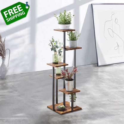 5 Tier Plant Stand Indoor, Tiered Plant Stands for Indoor Plants Multiple, Corne