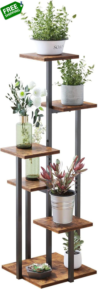 5 Tier Plant Stand Indoor, Tiered Plant Stands for Indoor Plants Multiple, Corne