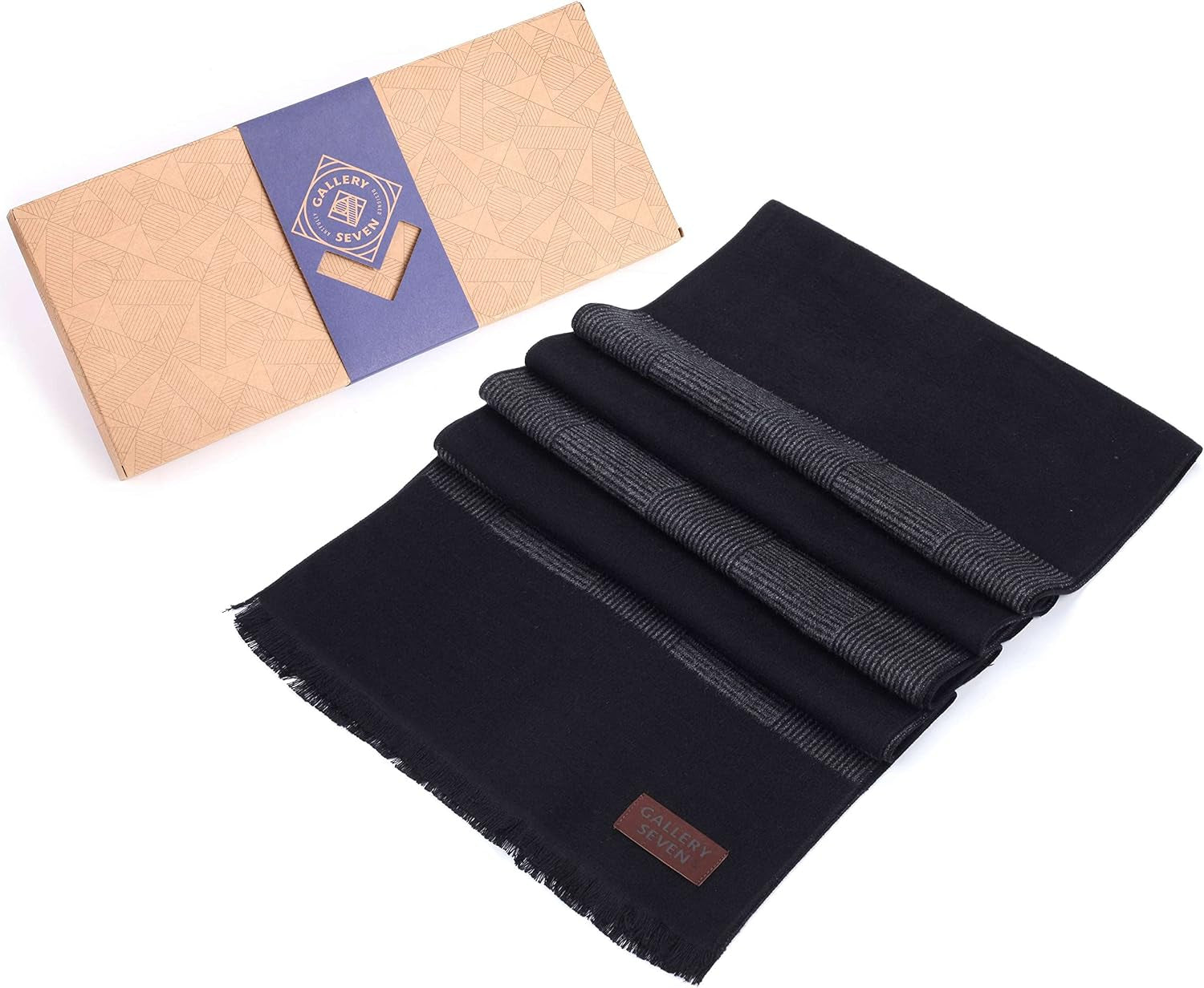 Mens Winter Scarf – Cashmere Feel Mens Scarves