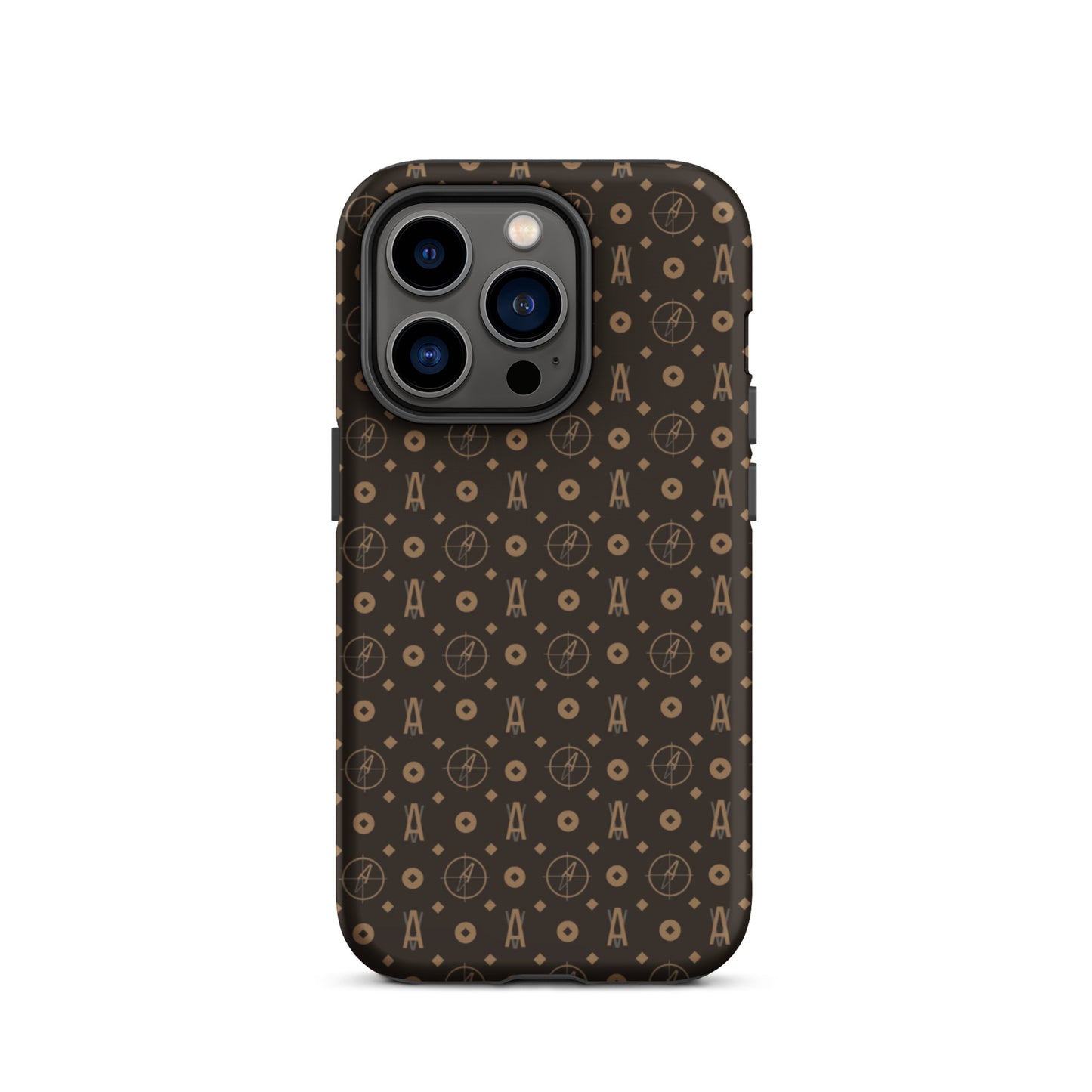 Ave Brown Tough Case for iPhone®